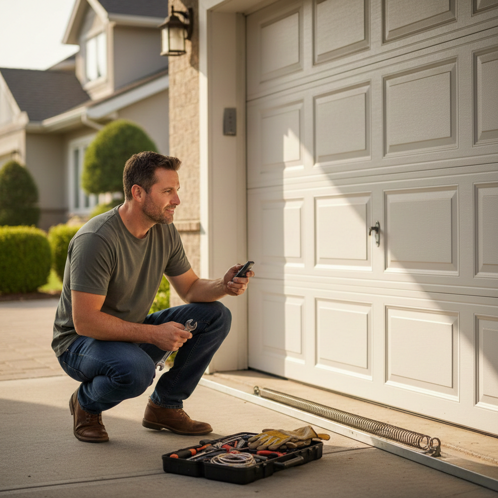 5 Common Garage Door Problems and the DIY Fixes That Actually Work