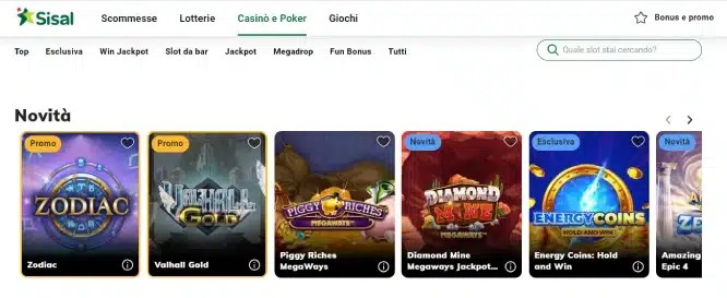App Sisal per scommesse e giochi d'azzardo - Guida, caratteristiche e download